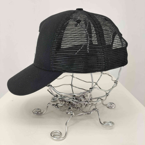 アミリ AMIRI MA LOGO TRUCKER HAT / BLK WHT メンズ